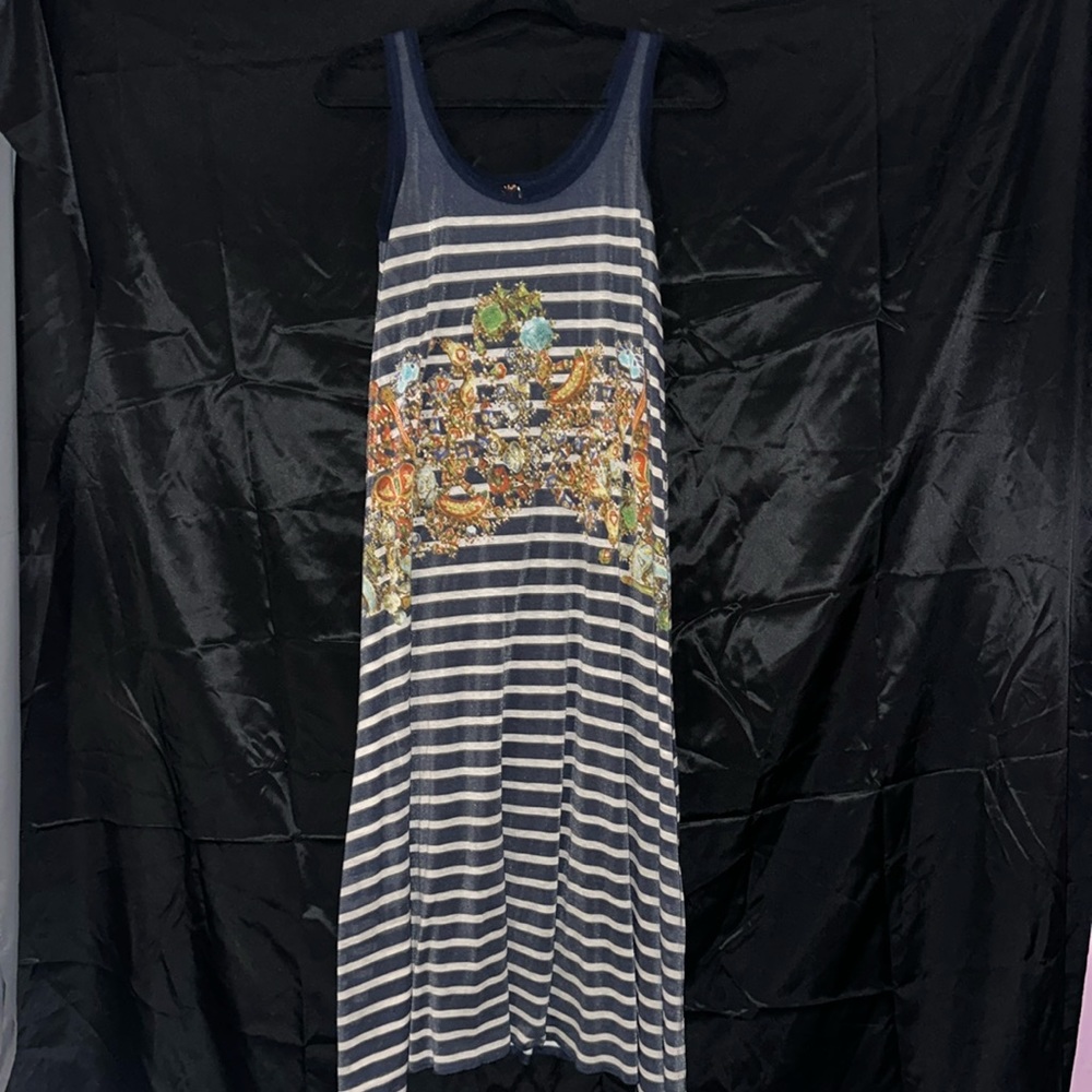 JPG shimmery maxi dress